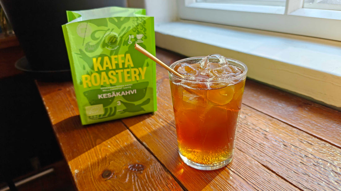 Espresso Tonic on kesäinen kahvijuoma