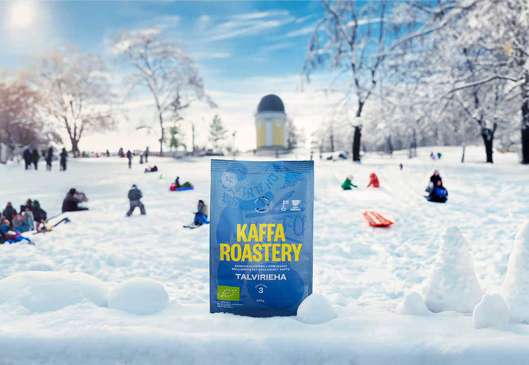 Sesonkikahvimme on nyt luomua!